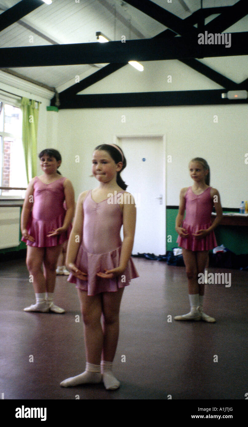 Junior Ballet Class Stock Photo
