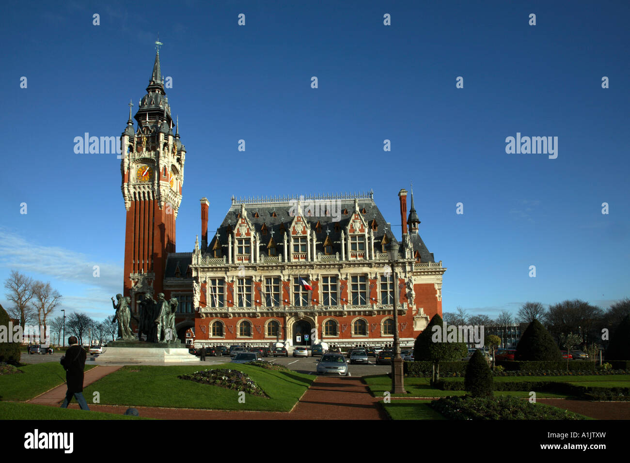 Town Hall Calais France Stock Photo - Alamy