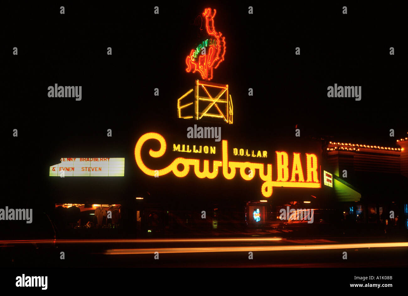 Million Dollar Cowboy Bar features saddle bar stools Jackson Hole