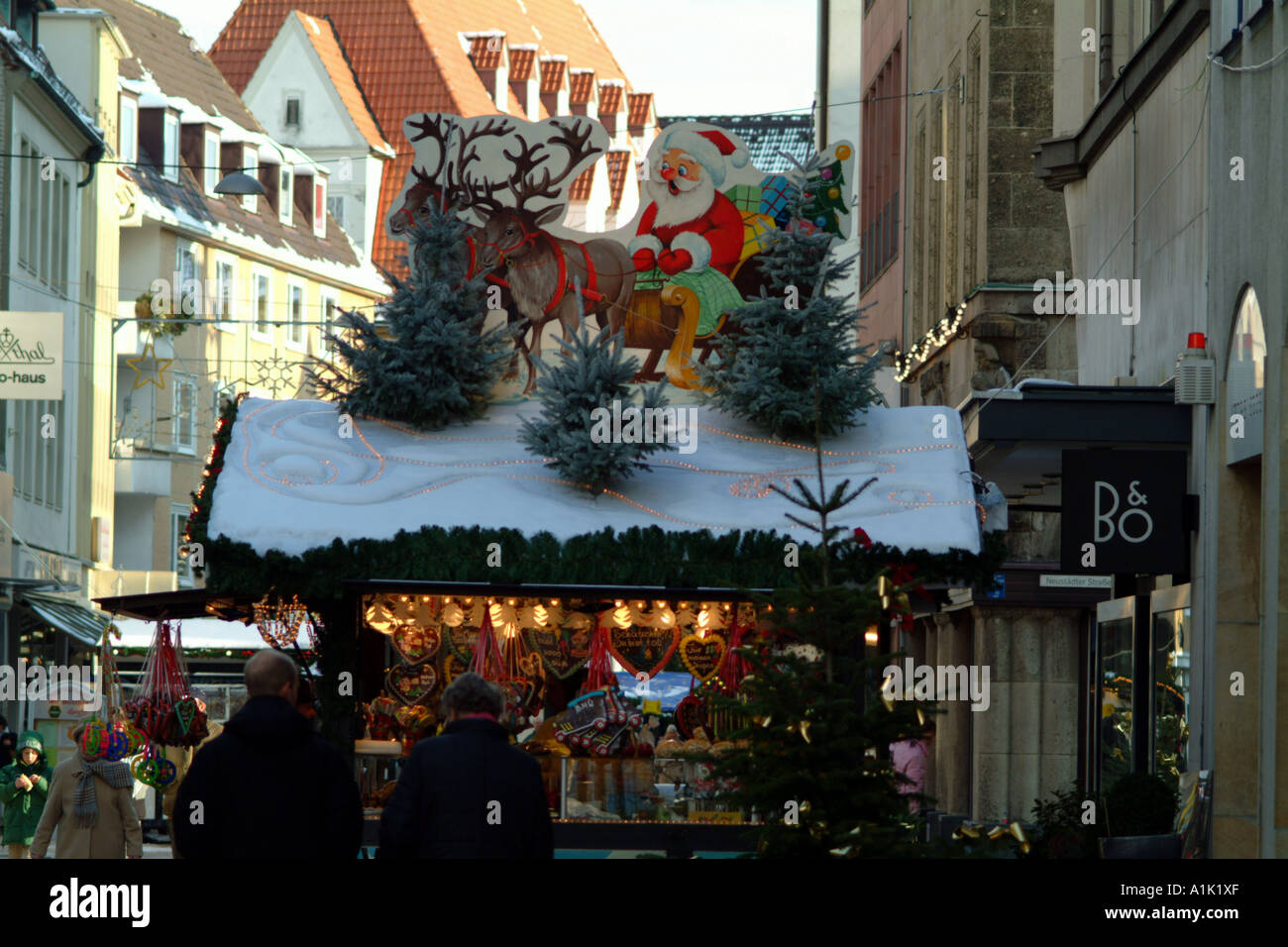 Bielefeld Christmas Market Detail Stall Gift Present Winter German