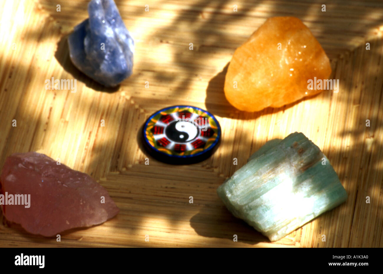 Crystals in the sun Stock Photo Alamy