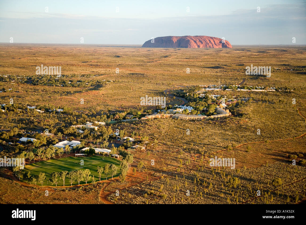 Yulara Village and Uluru Ayers Rock Uluru Kata Tjuta National Park ...