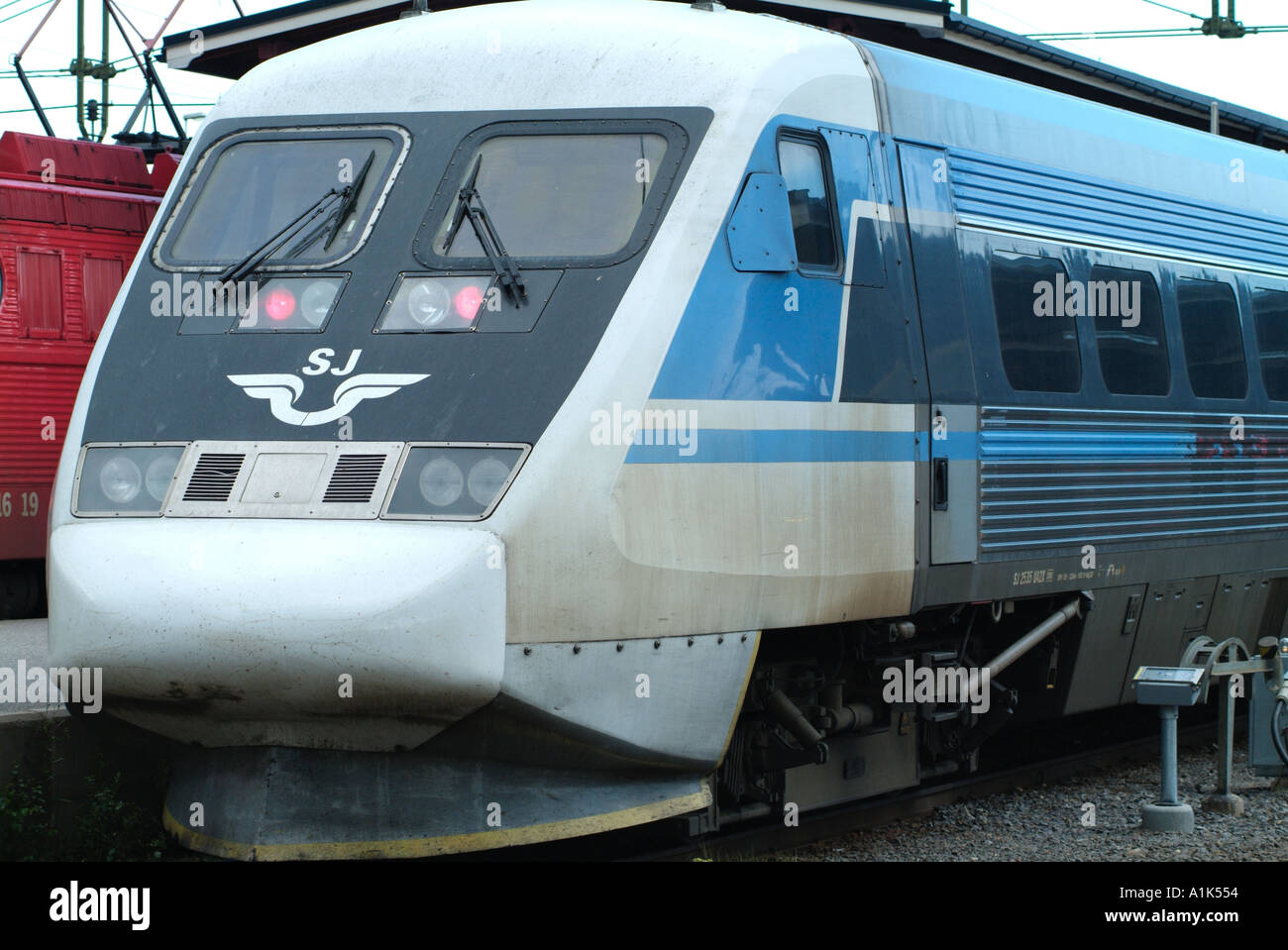 swedish high speed train x2000 sweden travel rail railway Stock Photo ...