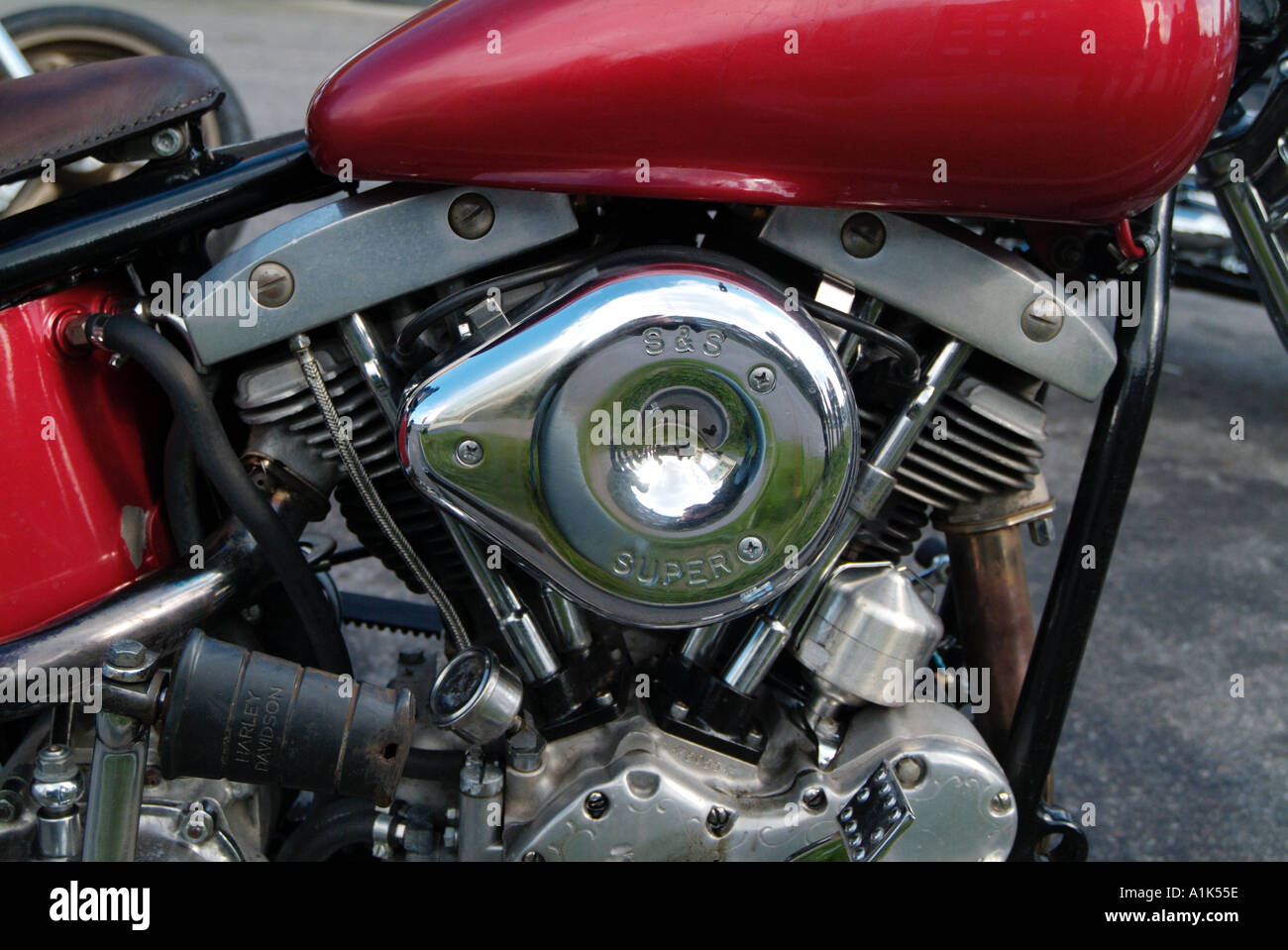 harley davidson v twin american motor cyle bike modified custom