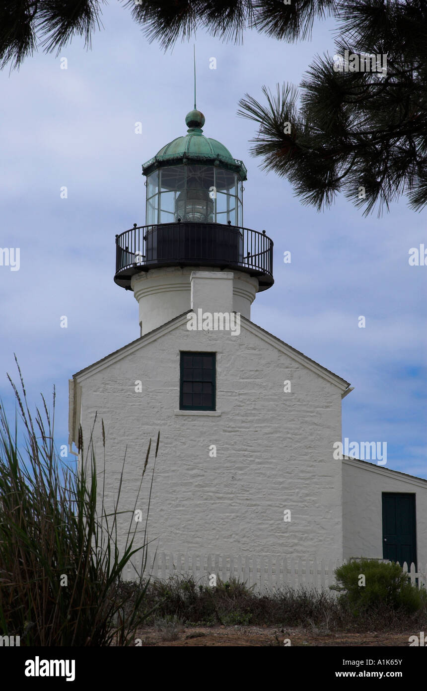 Cabrillo National Monument (Old Point Loma) lighthouse, San Diego