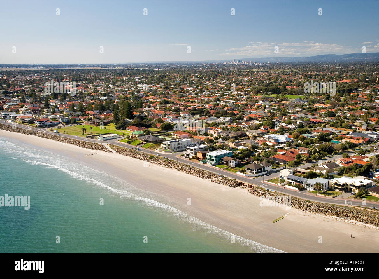 Somerton Park Adelaide South Australia Australia aerial Stock Photo Alamy