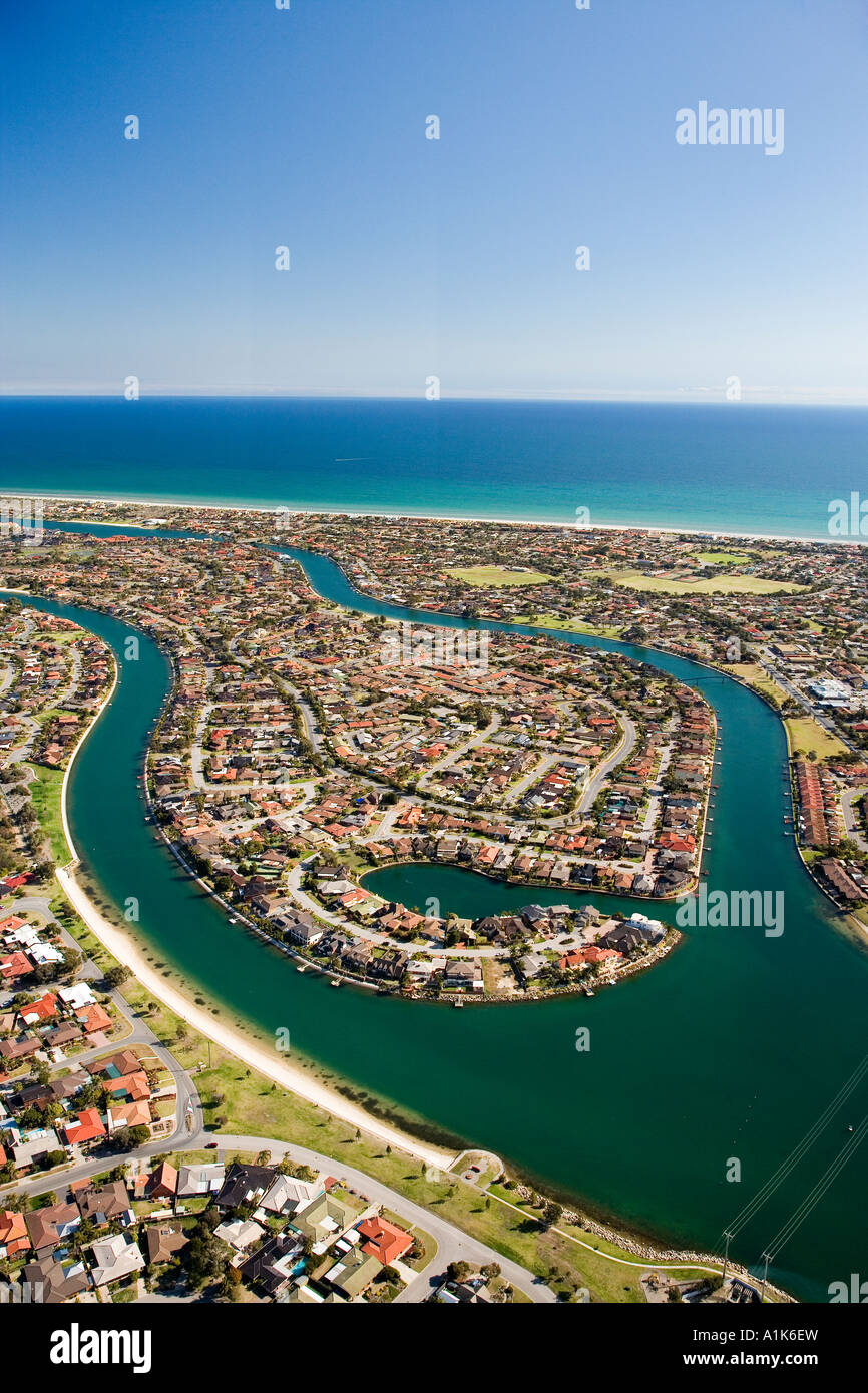 West Lakes Adelaide South Australia Australia aerial Stock Photo Alamy