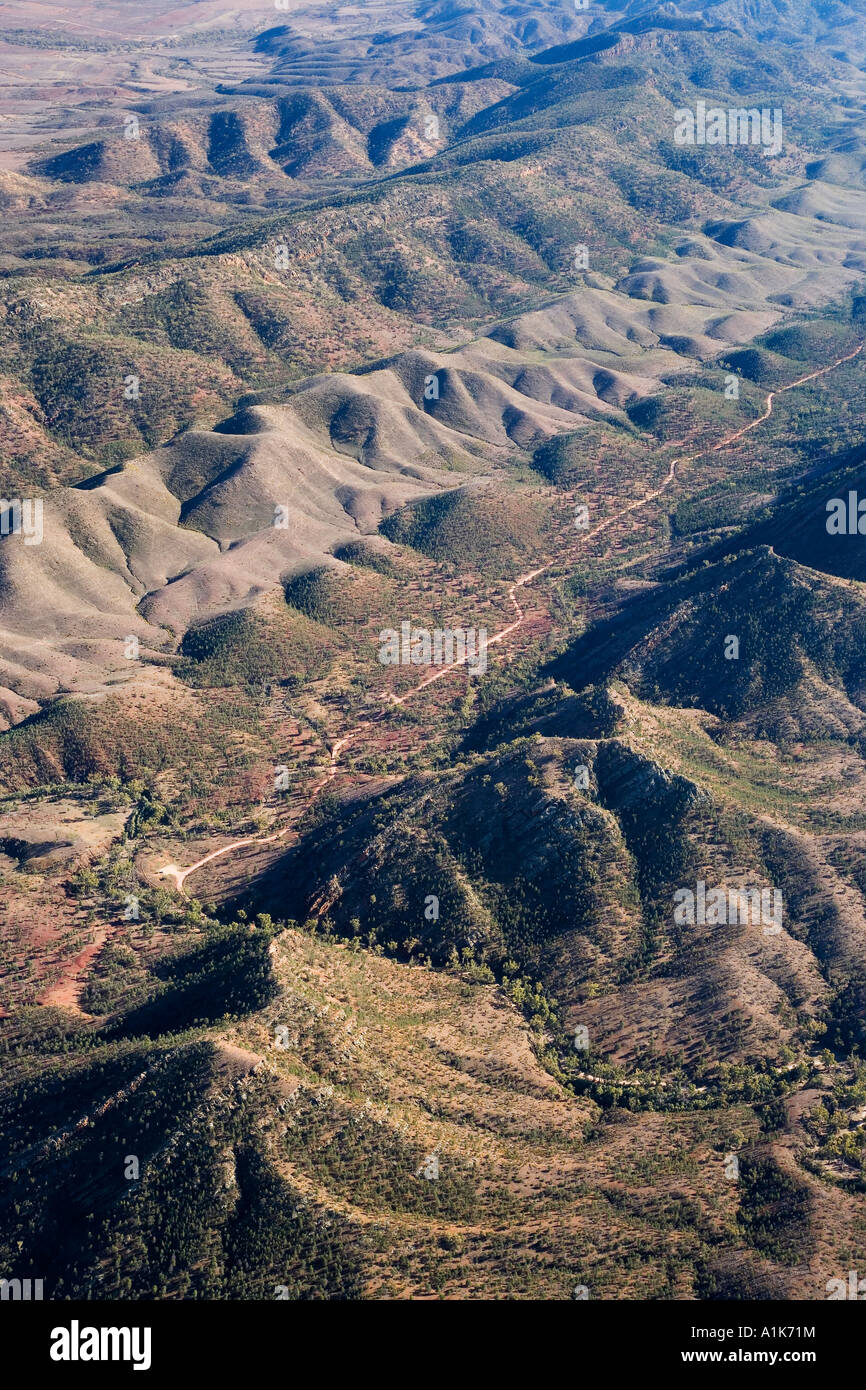 Flinders Ranges Abc Ranges Bunyeroo Valley Road ABC Range bottom and Heysen Range top Flinders ...