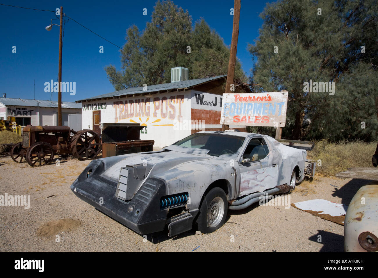 Junkyard Pearsonville California United States of America Stock Photo