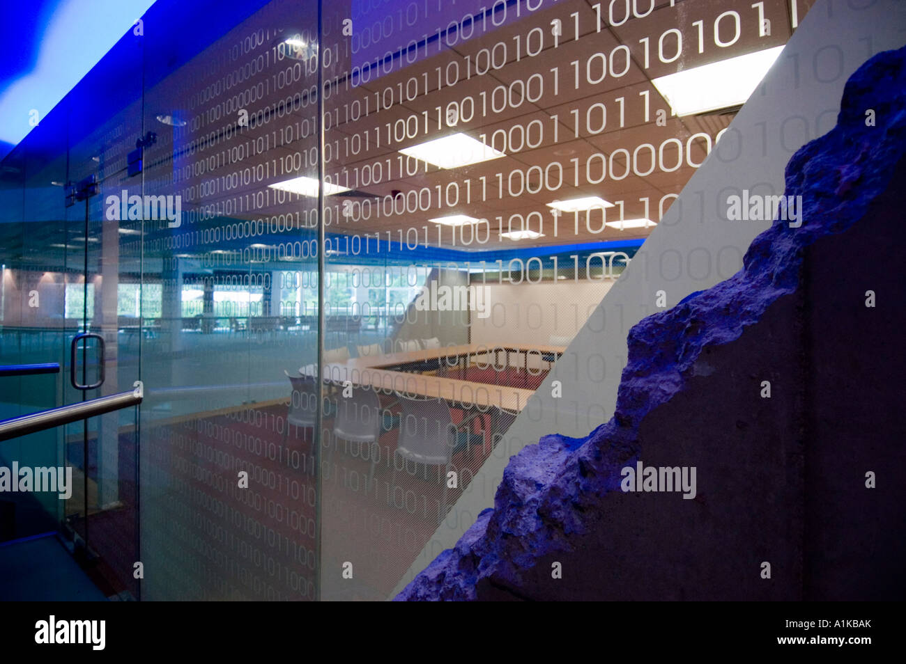 Conference Room in Building devoted to Software Development Stock Photo