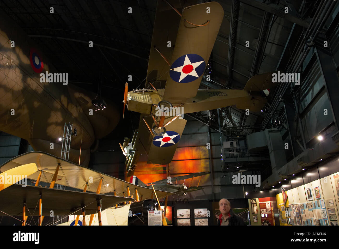 Museum First Wing World War I aircraft in the National Museum of the United States Air ...