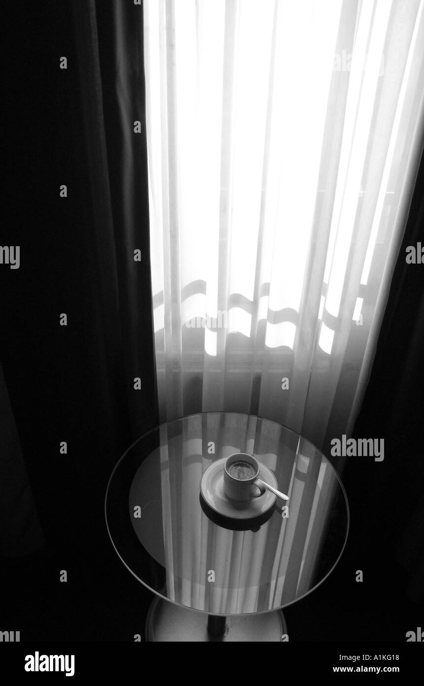 hotel room coffee Stock Photo Alamy