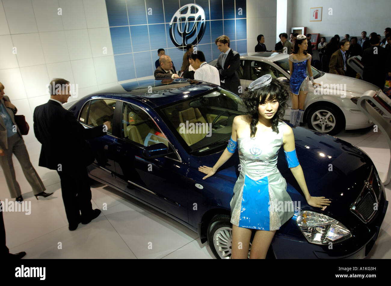 Brilliance Zhonghua at Auto Show. 19 Nov 2006 Stock Photo