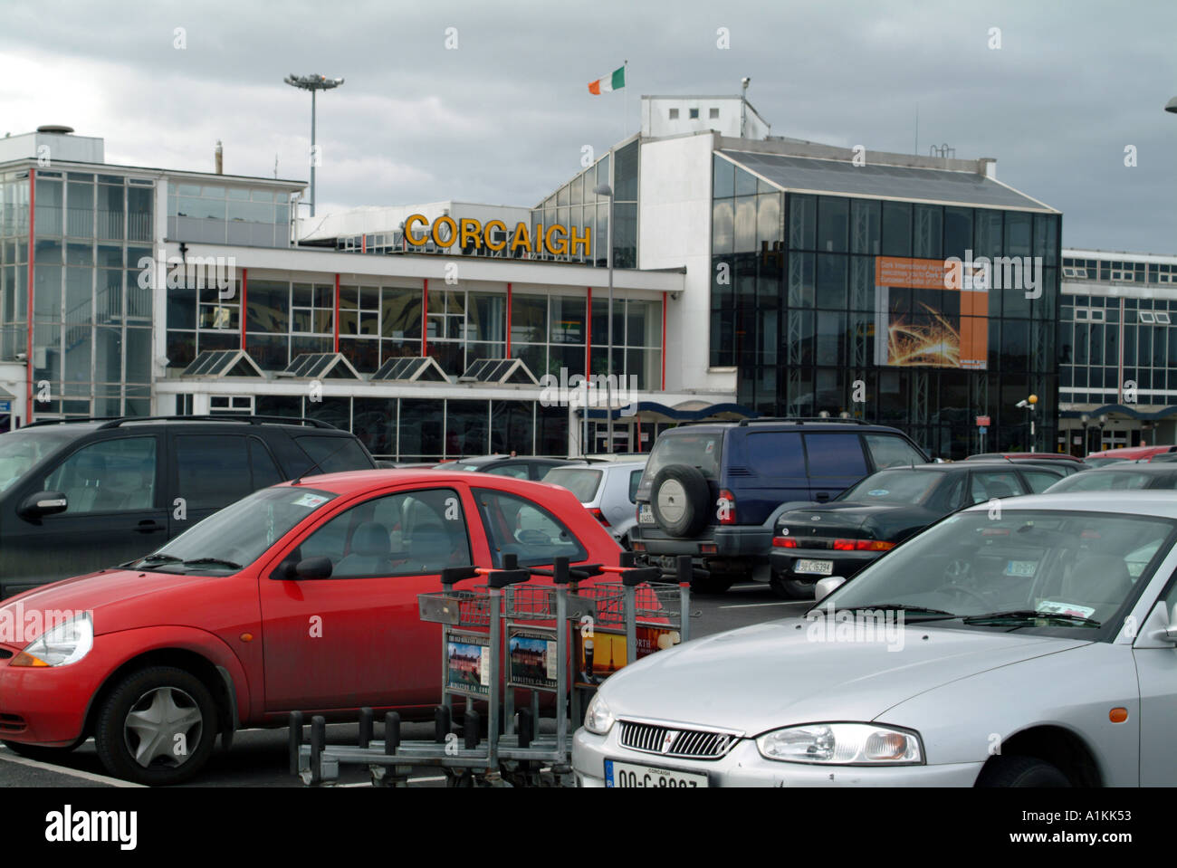 Cork International Airport car parking southern Ireland Eire EU Stock Photo  - Alamy