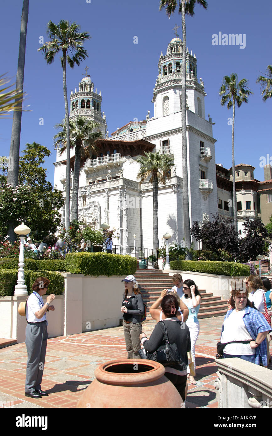 HEARST CASTLE,SAN SIMEON,CALIFORNIA,USA Stock Photo
