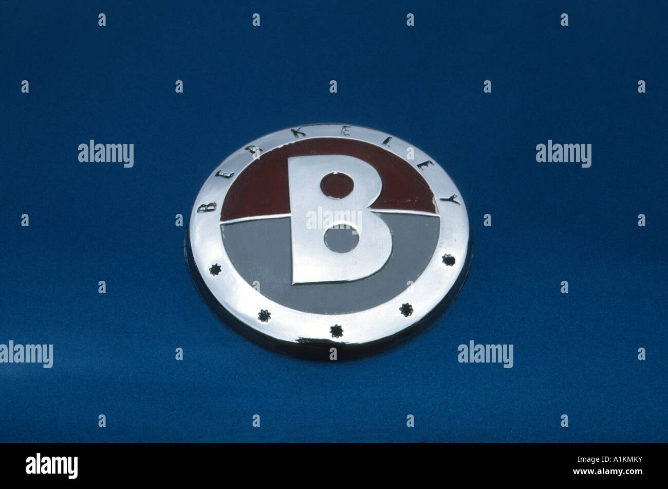Berkeley car badge. British car manufacturer 1956 to 1961 Stock Photo