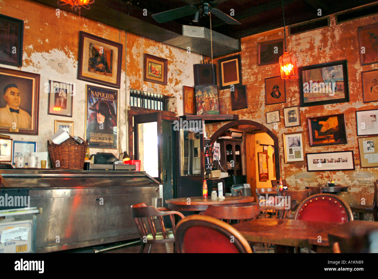 Interior of Napoleon House bar Stock Photo Alamy