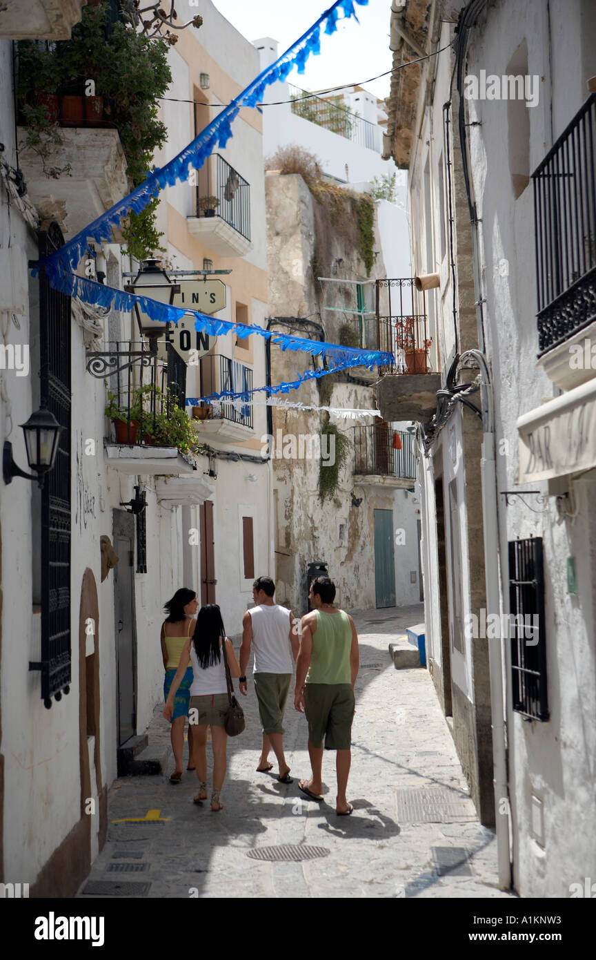 Old town of Ibiza Ibiza Island Spain model reased 471 474 Stock Photo ...