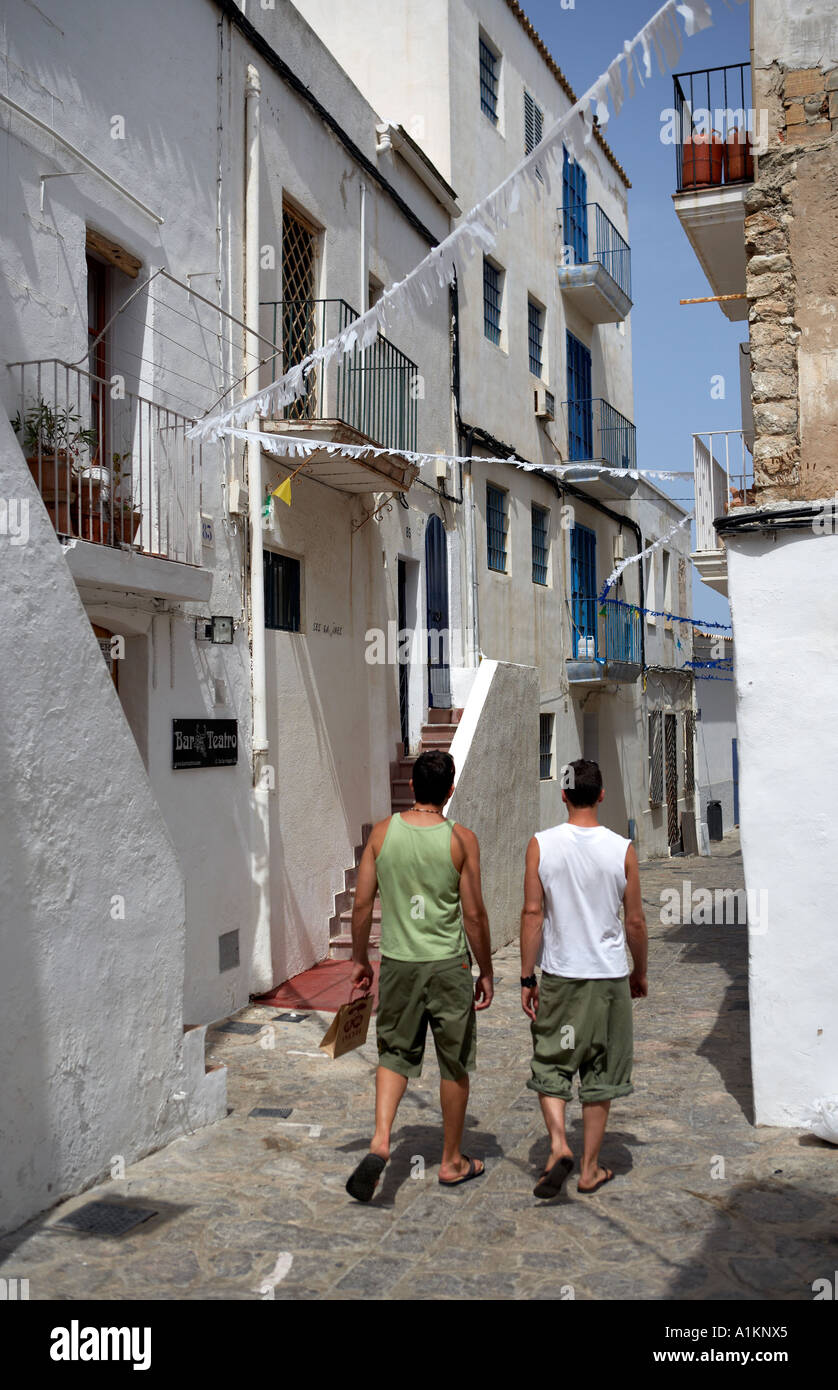 Old town of Ibiza Ibiza Island Spain model reased 471 474 Stock Photo ...