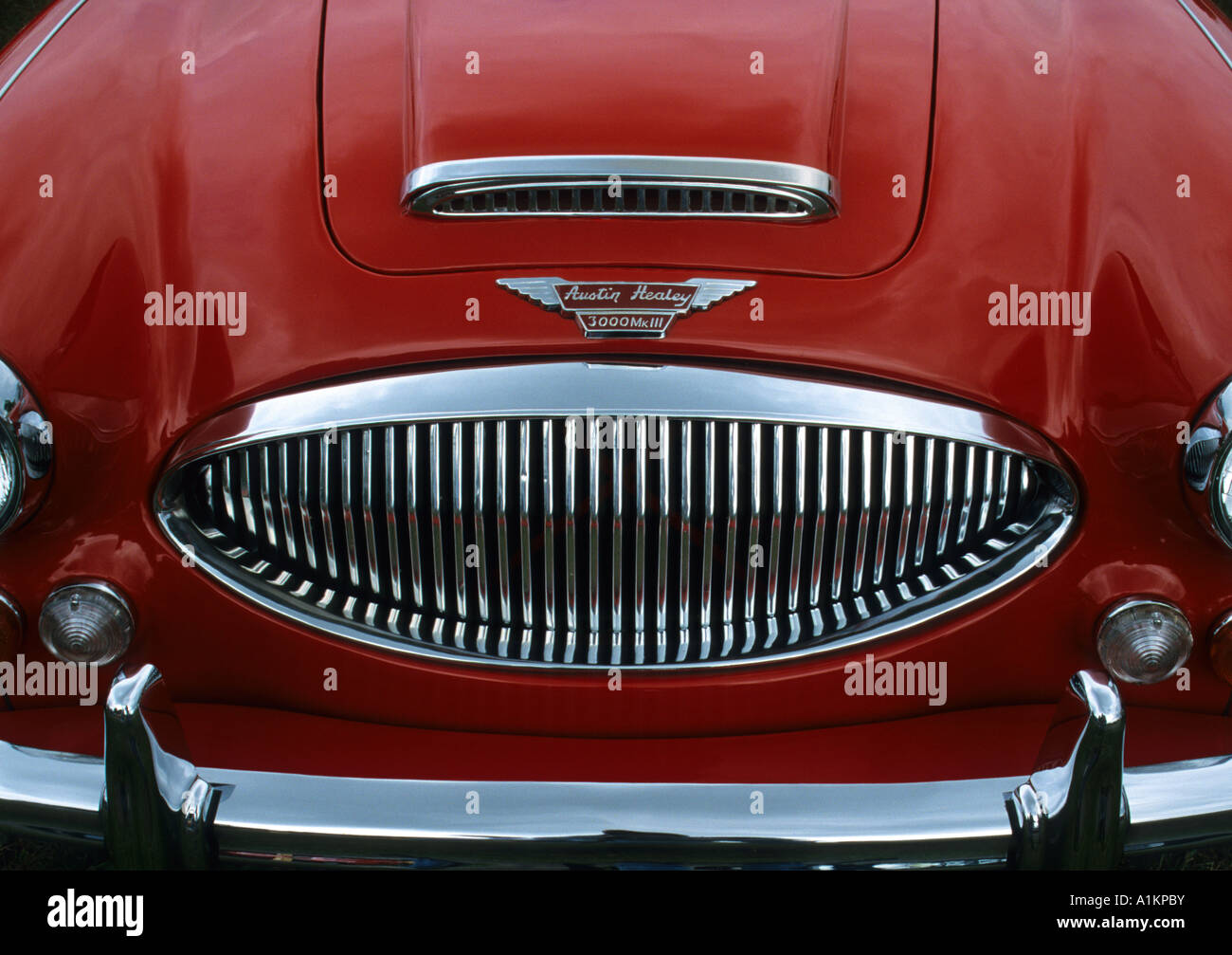 Austin Healey 3000 MK3. English car manufacturer 1952 to 1972 Stock Photo