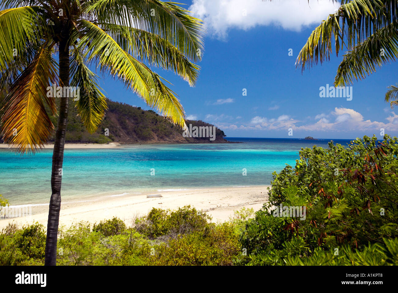 Manta Ray Resort Yasawa Islands Fiji model released Stock Photo