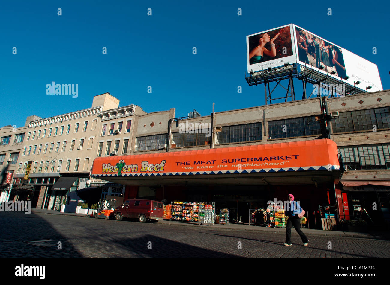 Western Beef Supermarket in the trendy Meatpacking District in New York