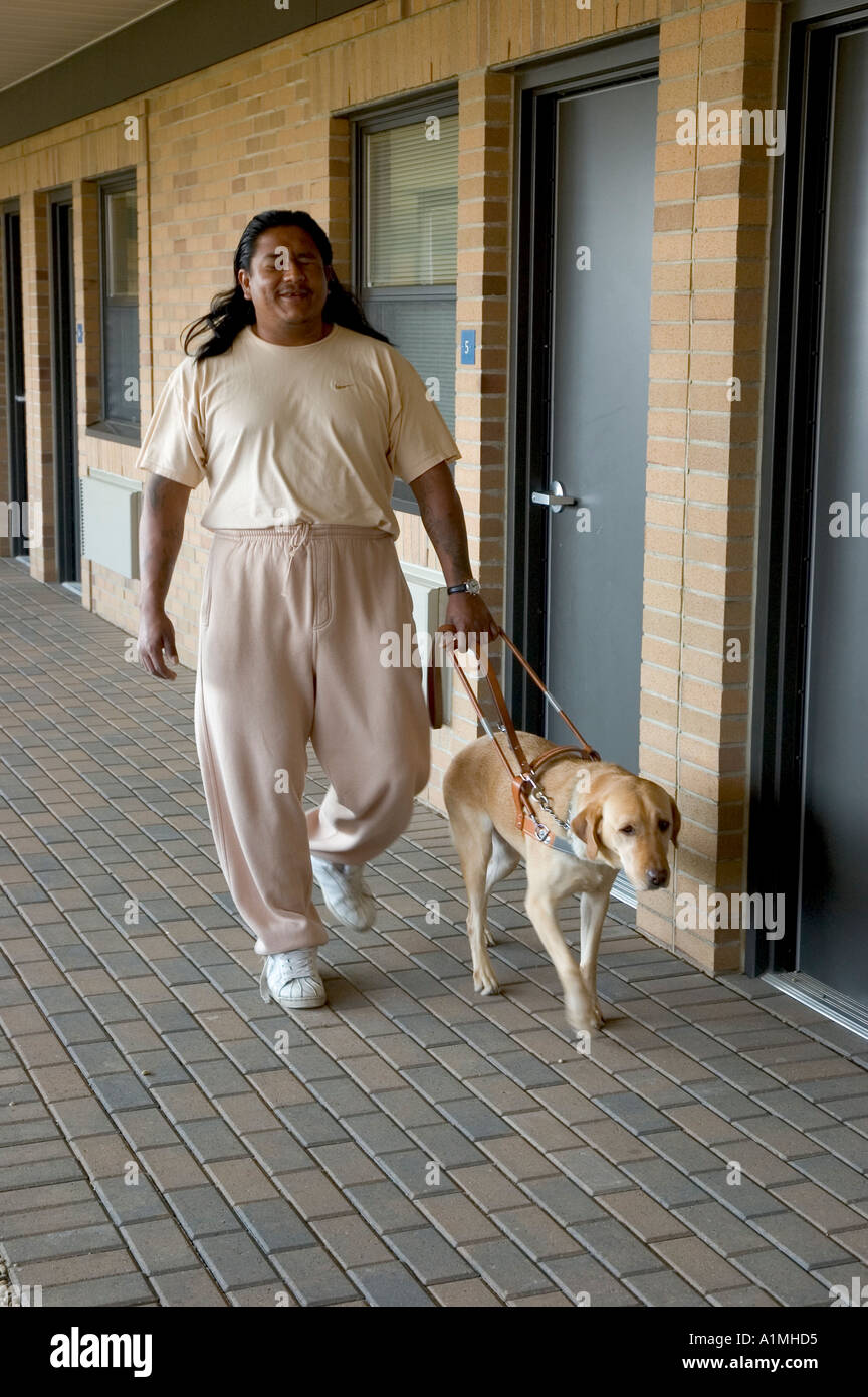 Outside of the Polk Residence and Training Center of Leader Dogs for