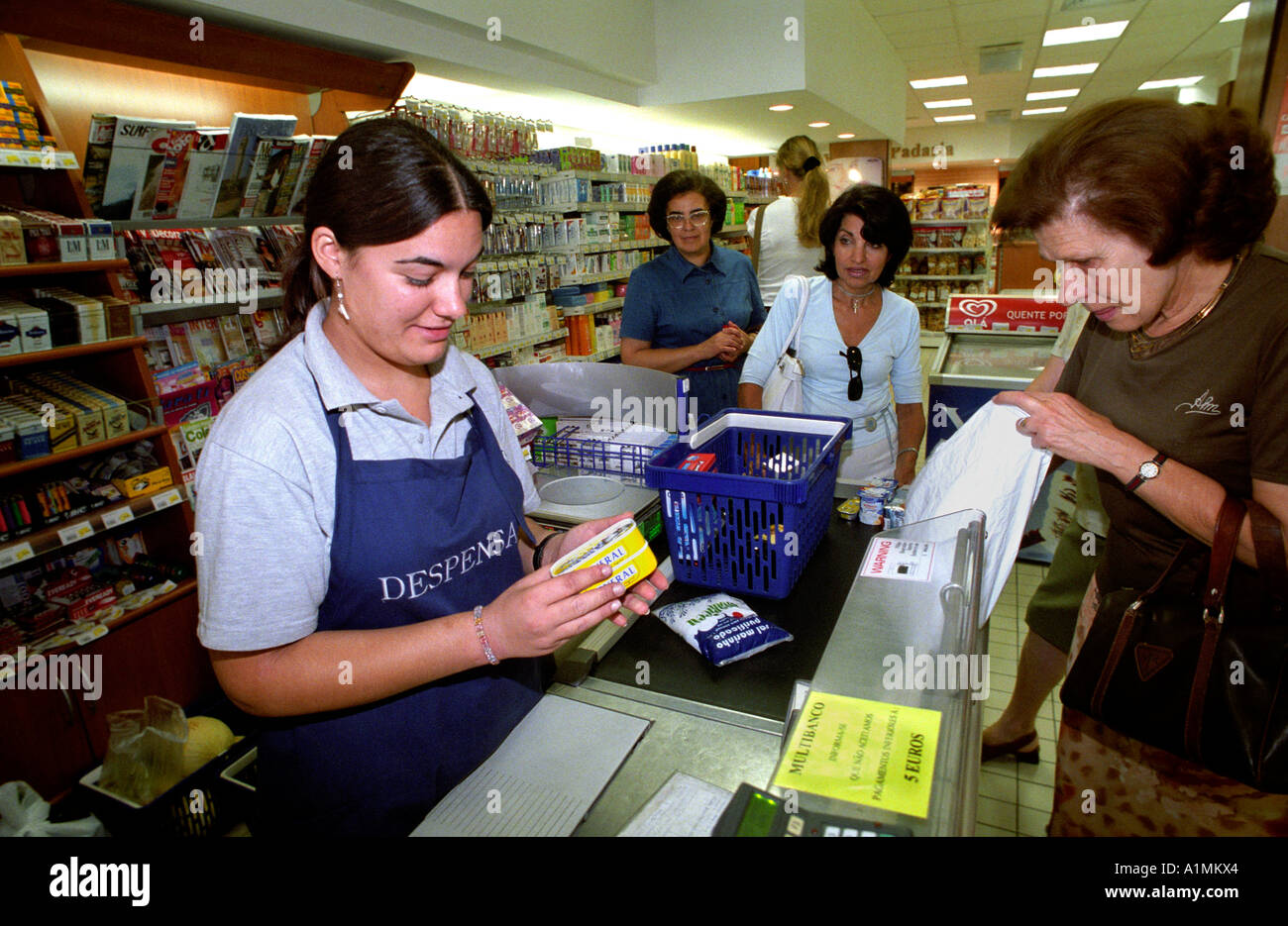 Lisbon Portugal Portugese Market grocery grocer Stock Photo Alamy
