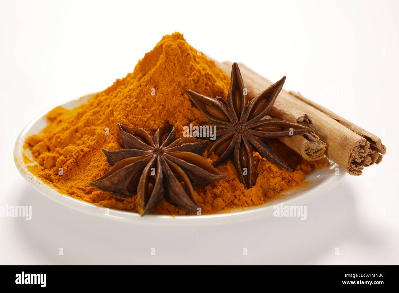 Curry powder Stock Photo