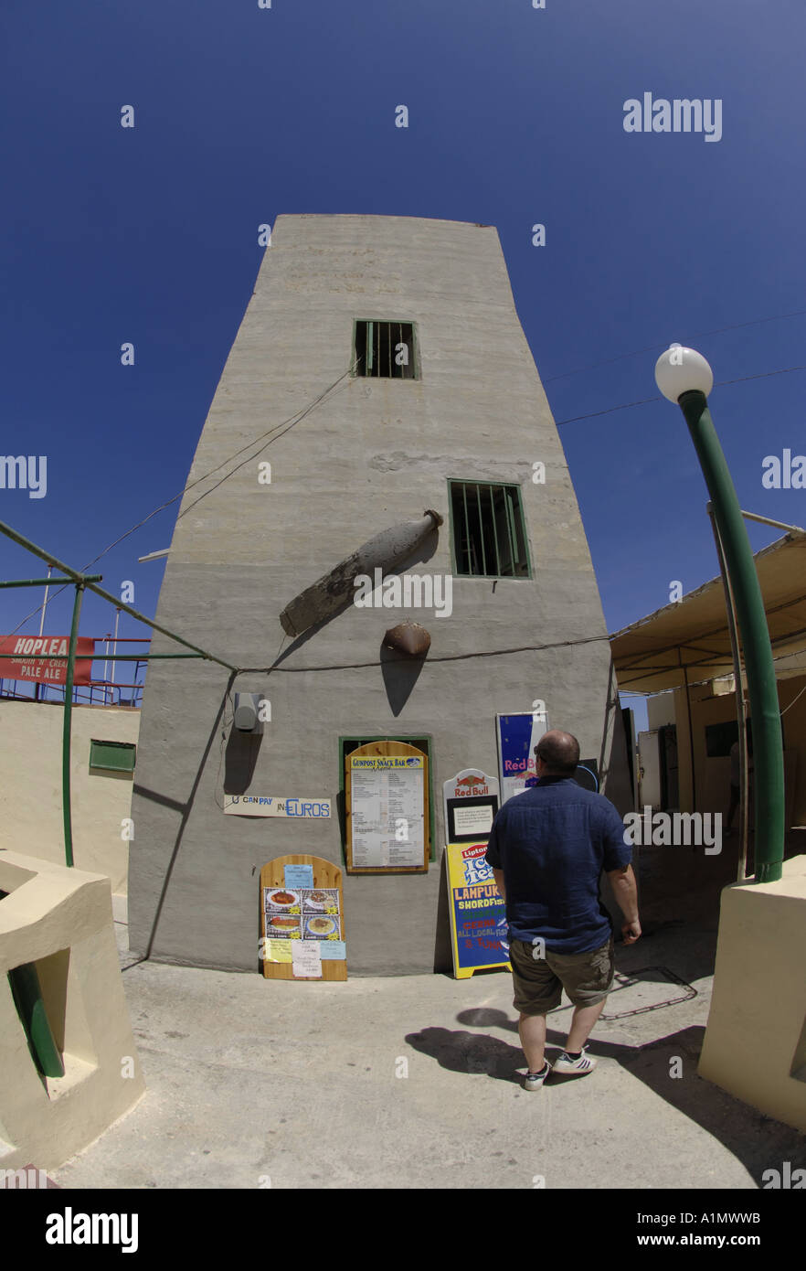 gunpost snack bar cafe malta maltese med mediterranean travel tourism