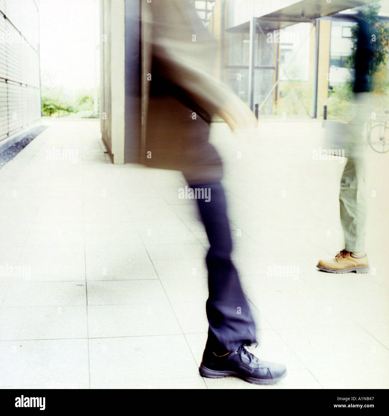 Man speed walking hi-res stock photography and images - Alamy