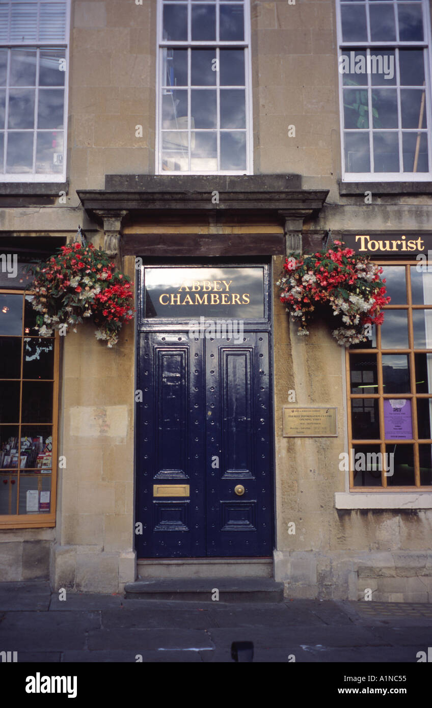Blue Door Tourist Information Office Bath Spa Somerset