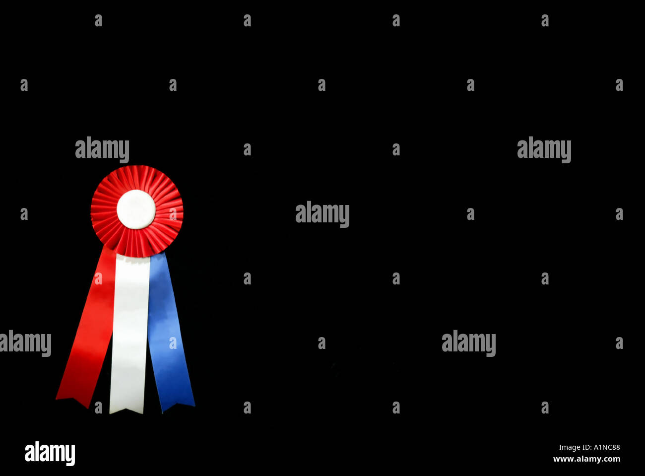 Grand Prize Best of Class Ribbon 2 Offset for Message to Right  Stock Photo