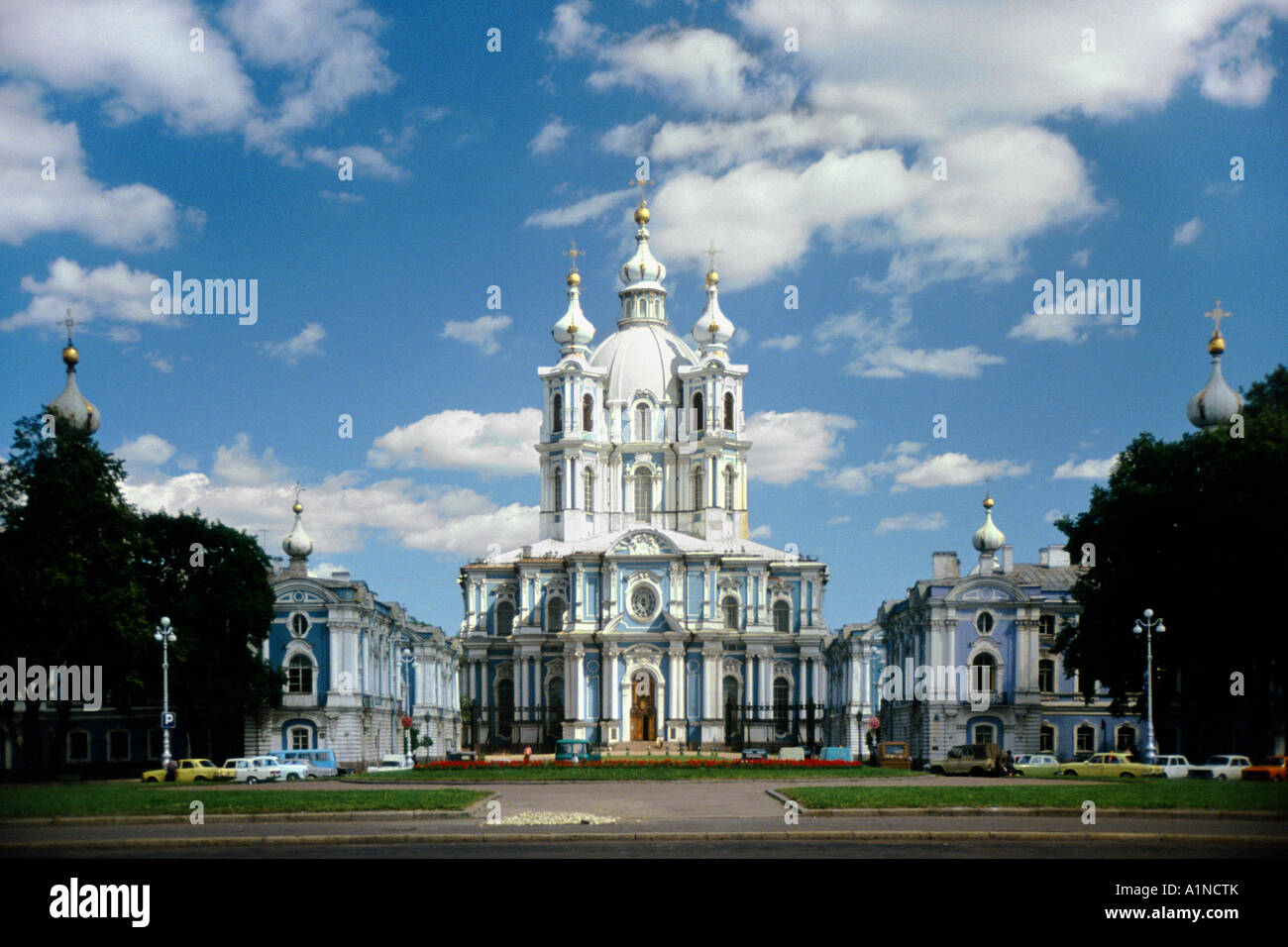 Smolny Cathedral, St Petersburg Stock Photo - Alamy