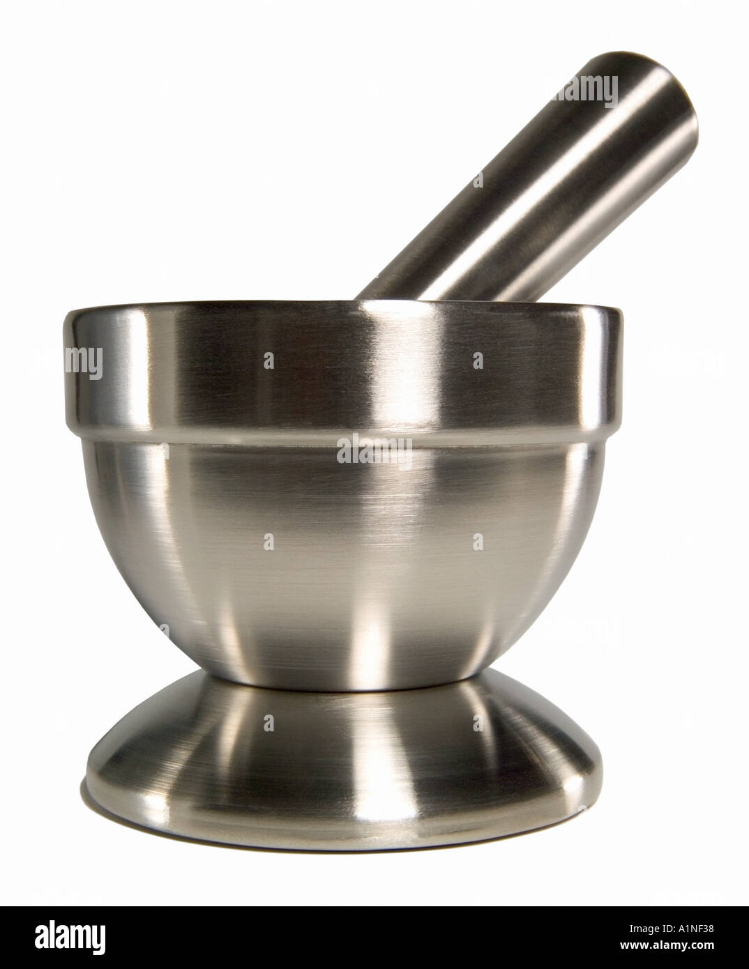 Mortar Pestle Stock Photo