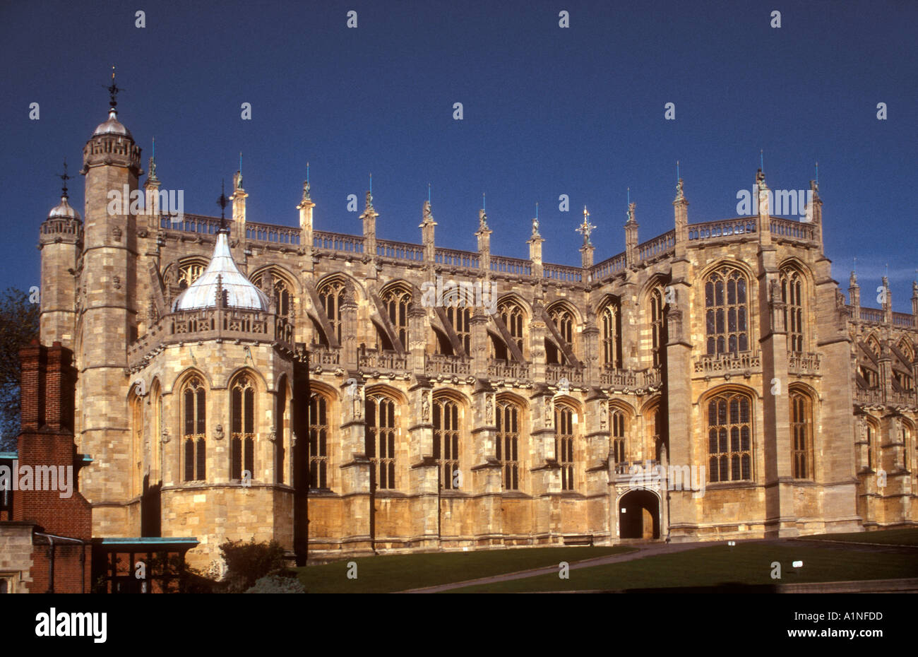 St Georges Chapel Windsor Castle Windsor Berkshire England UK Stock ...