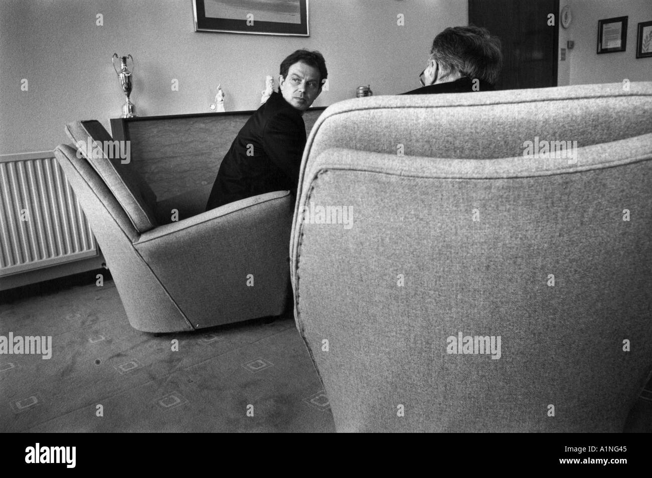 Tony blair Black and White Stock Photos & Images - Alamy