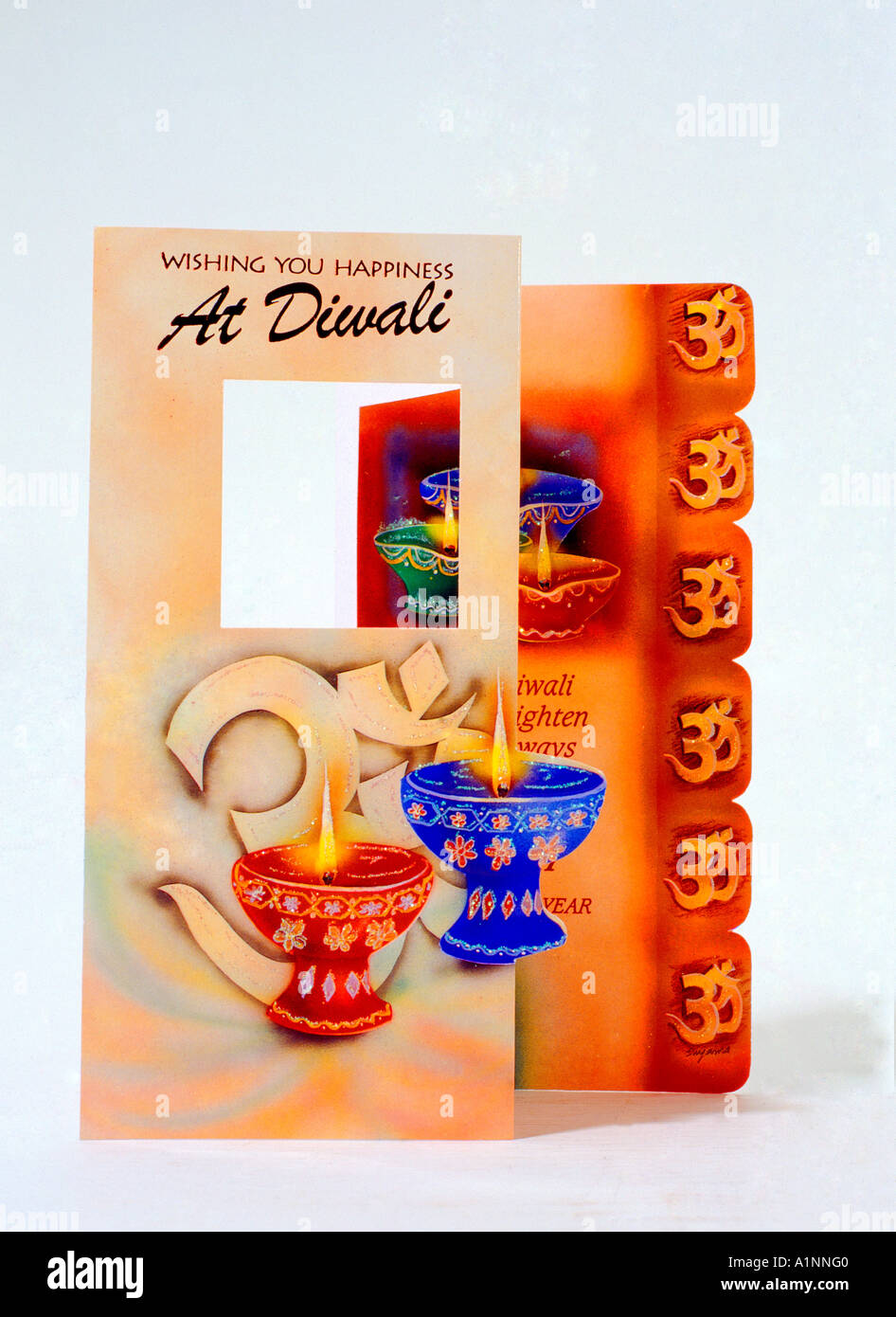 Diwali Card Stock Photo
