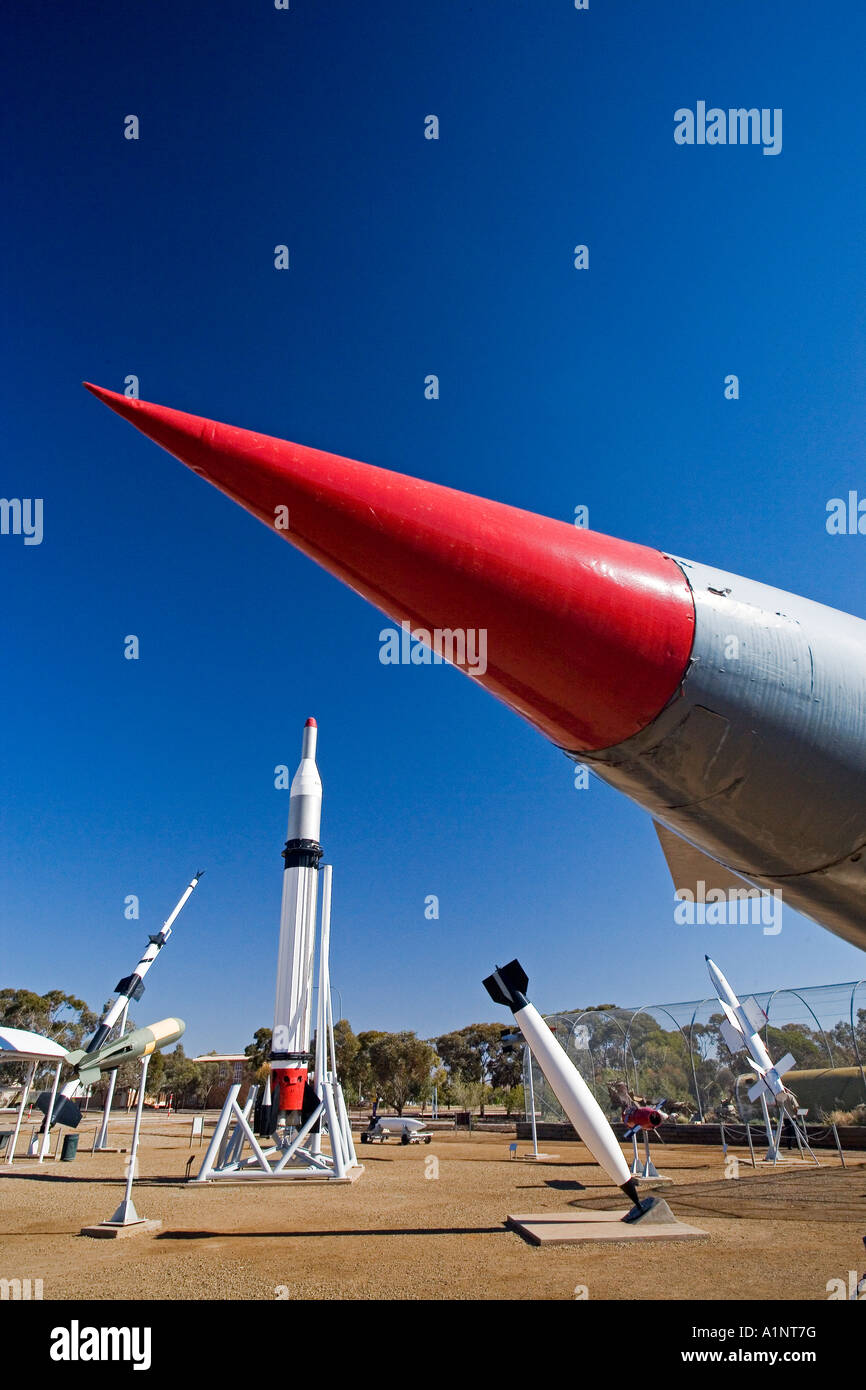 Blue Steel Rocket Missile Park Woomera Outback South Australia