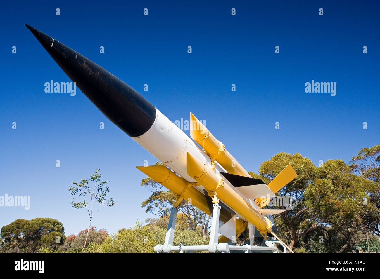 Rocket Woomera Outback South Australia Australia Stock Photo Alamy