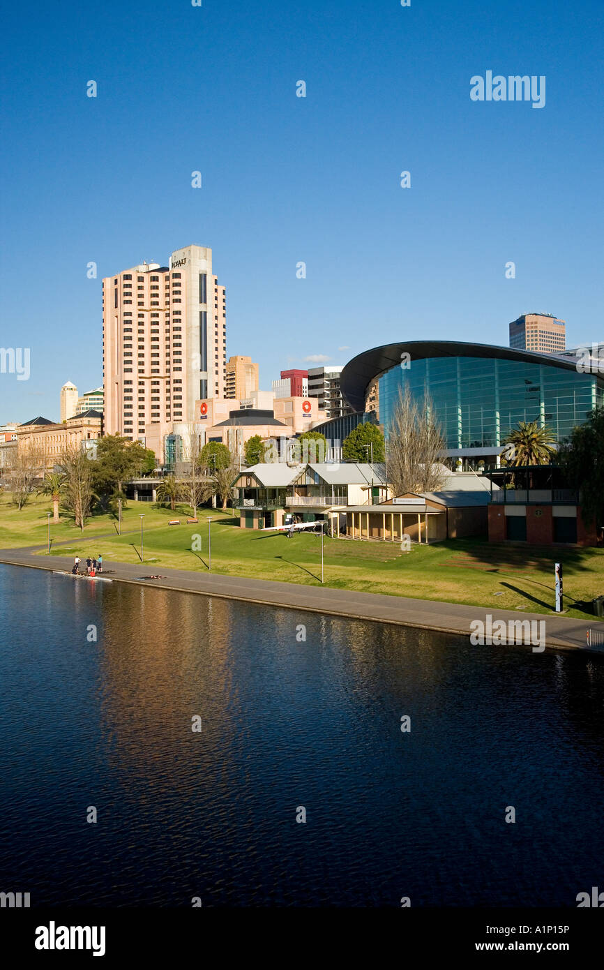 Hyatt Regency Hotel Adelaide Convention Centre and Torrens Lake Adelaide South Australia