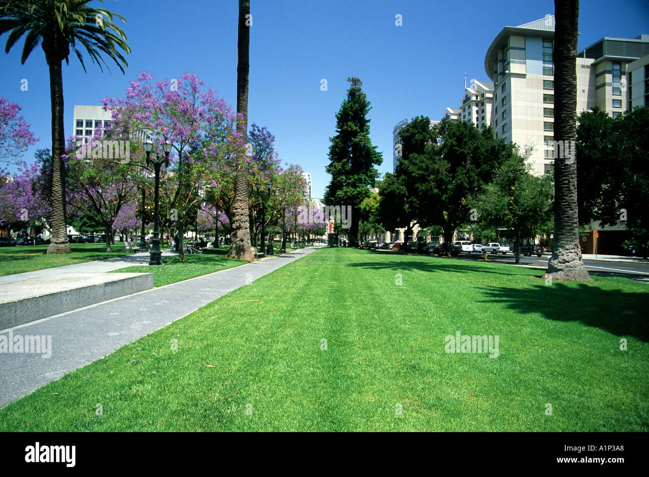 Cesar chavez plaza hires stock photography and images Alamy