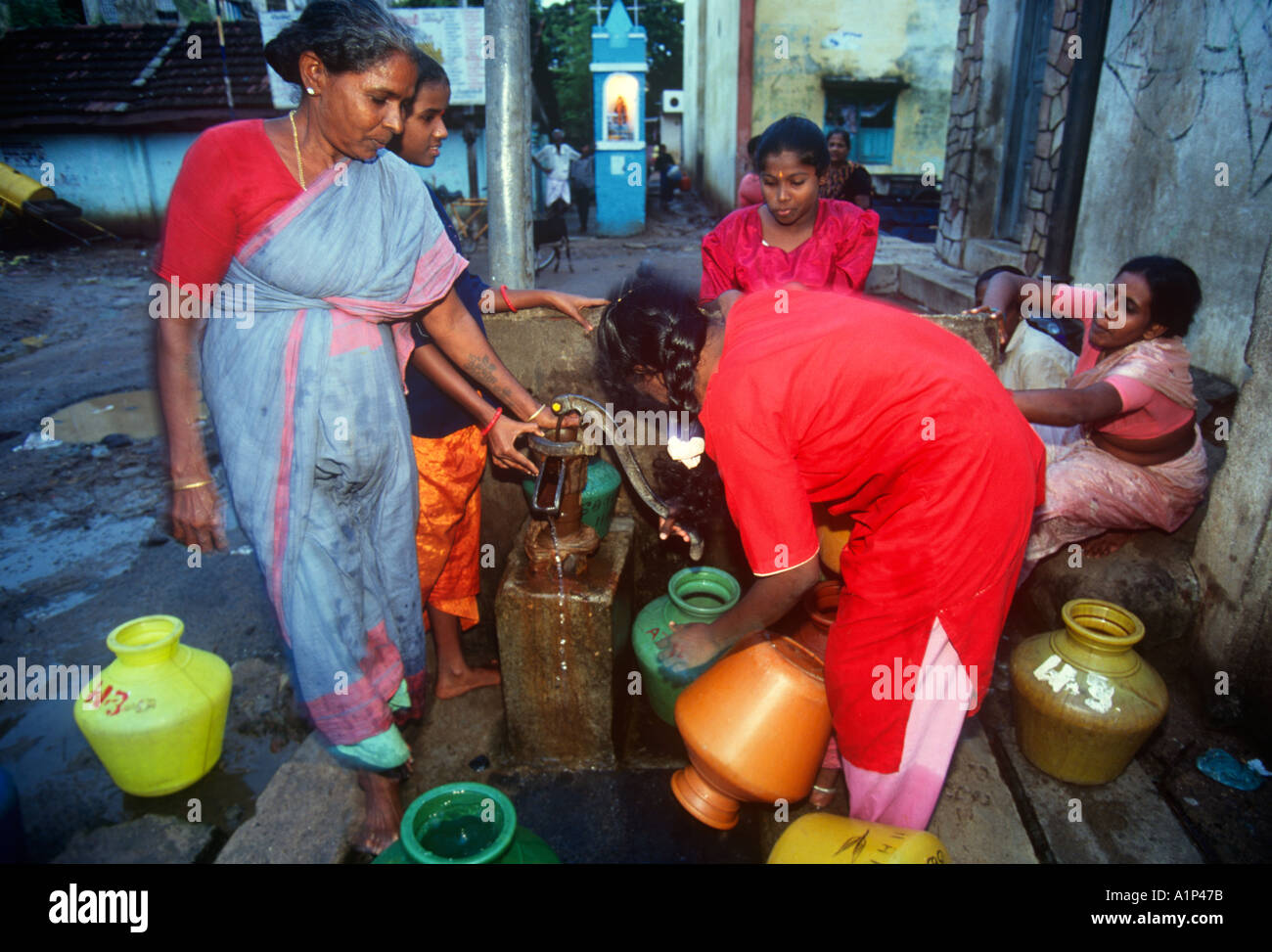 India Water Collection SB Stock Photo Alamy