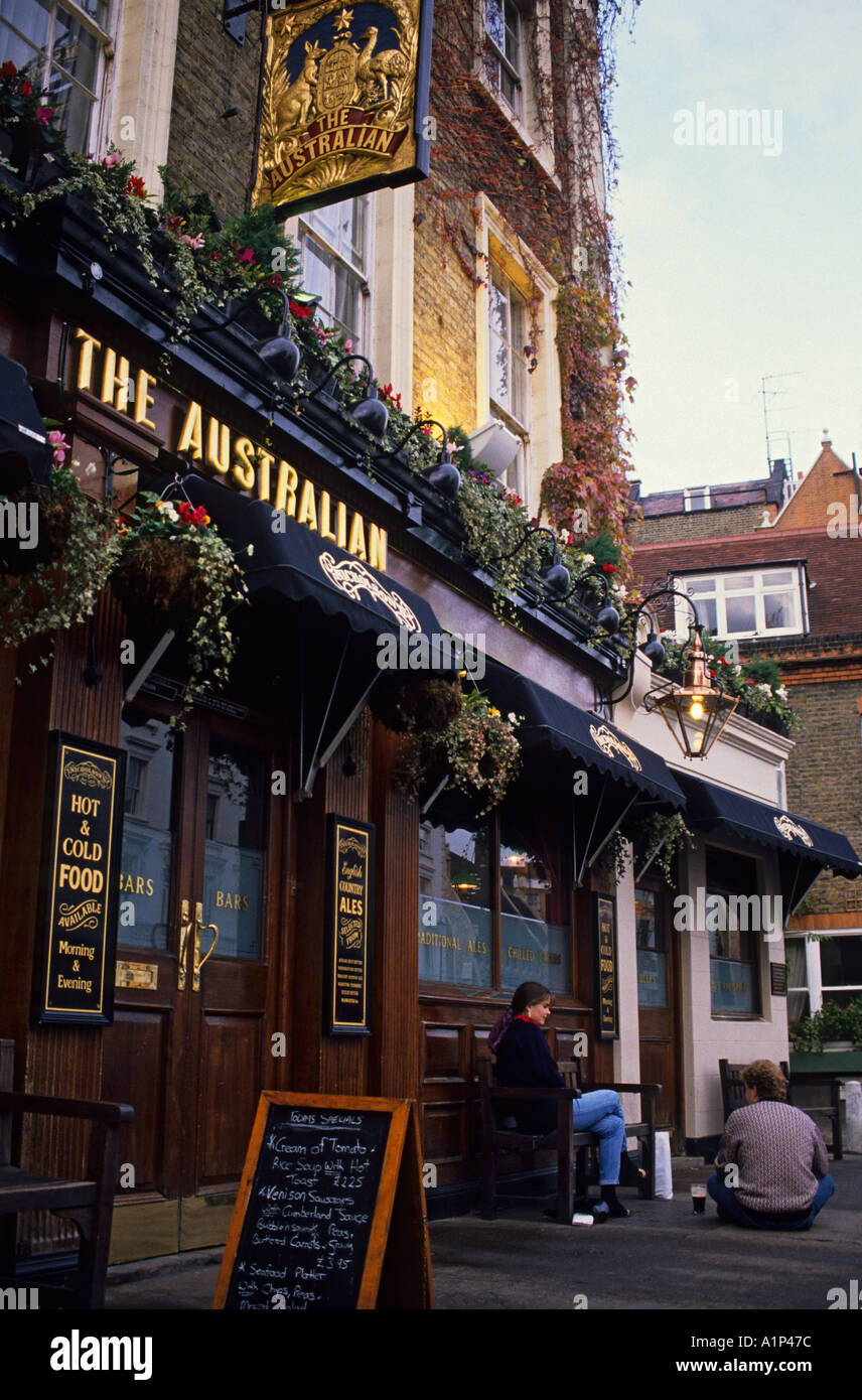 England London Chelsea The Australian Pub Stock Photo - Alamy