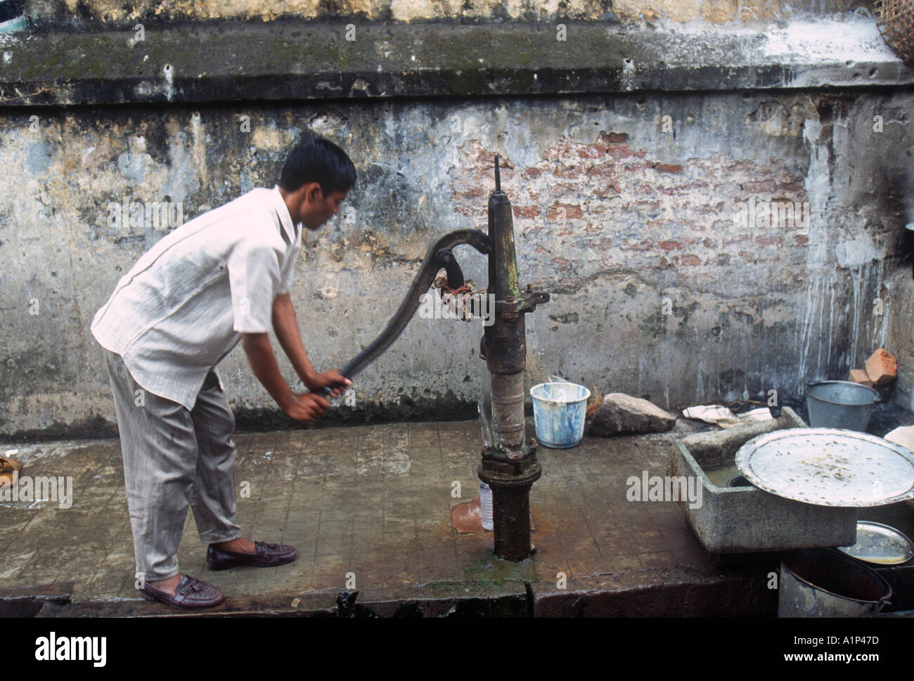 India Water Collection SB Stock Photo Alamy
