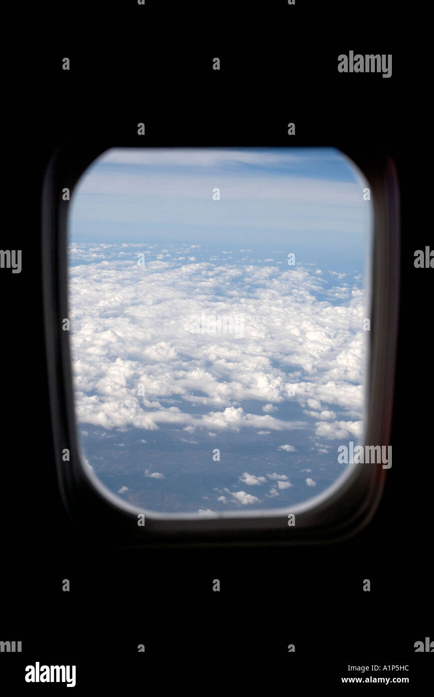 Airplane in sky view hi-res stock photography and images - Alamy