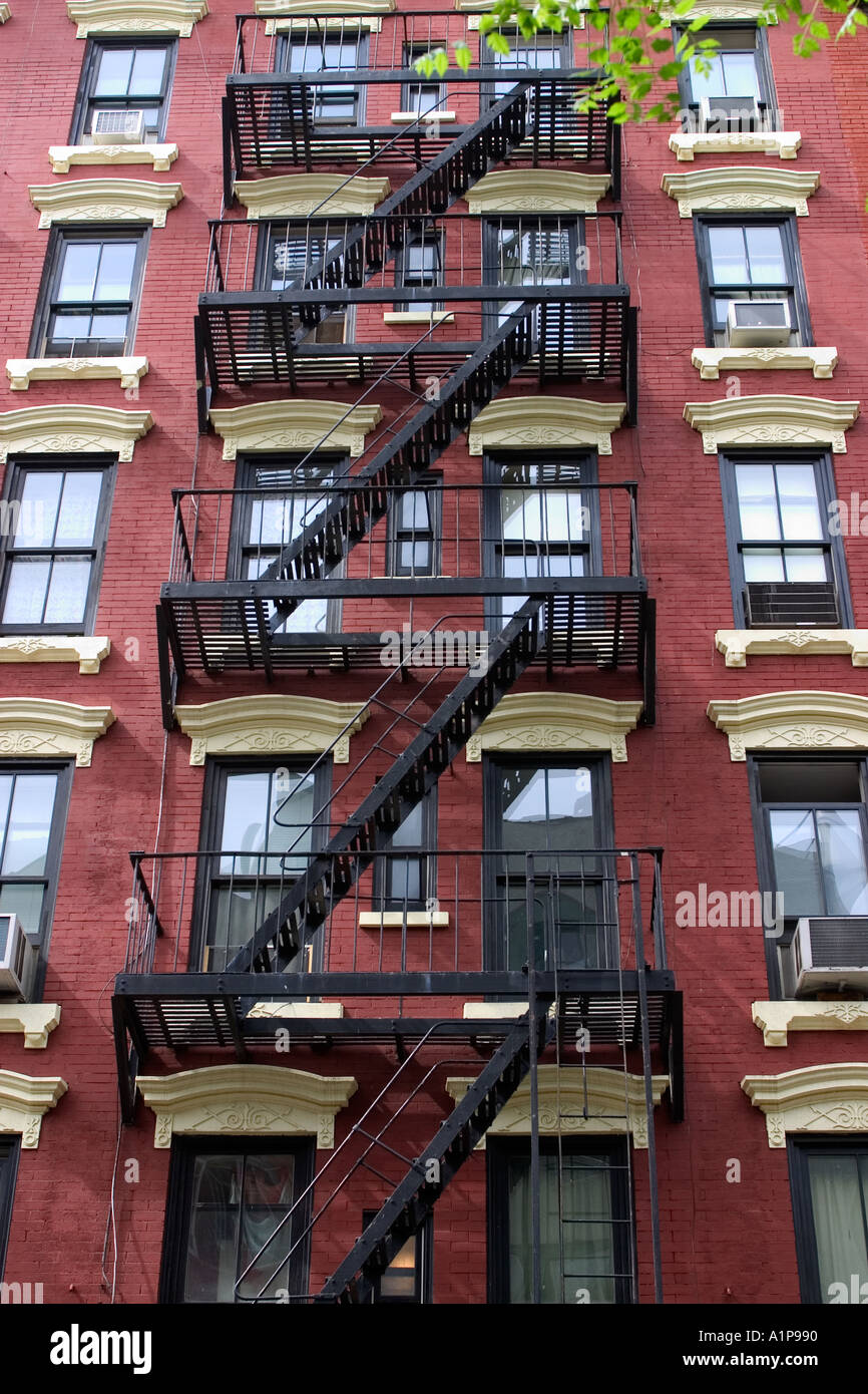 Fire Escape Soho New York City Stock Photo - Alamy