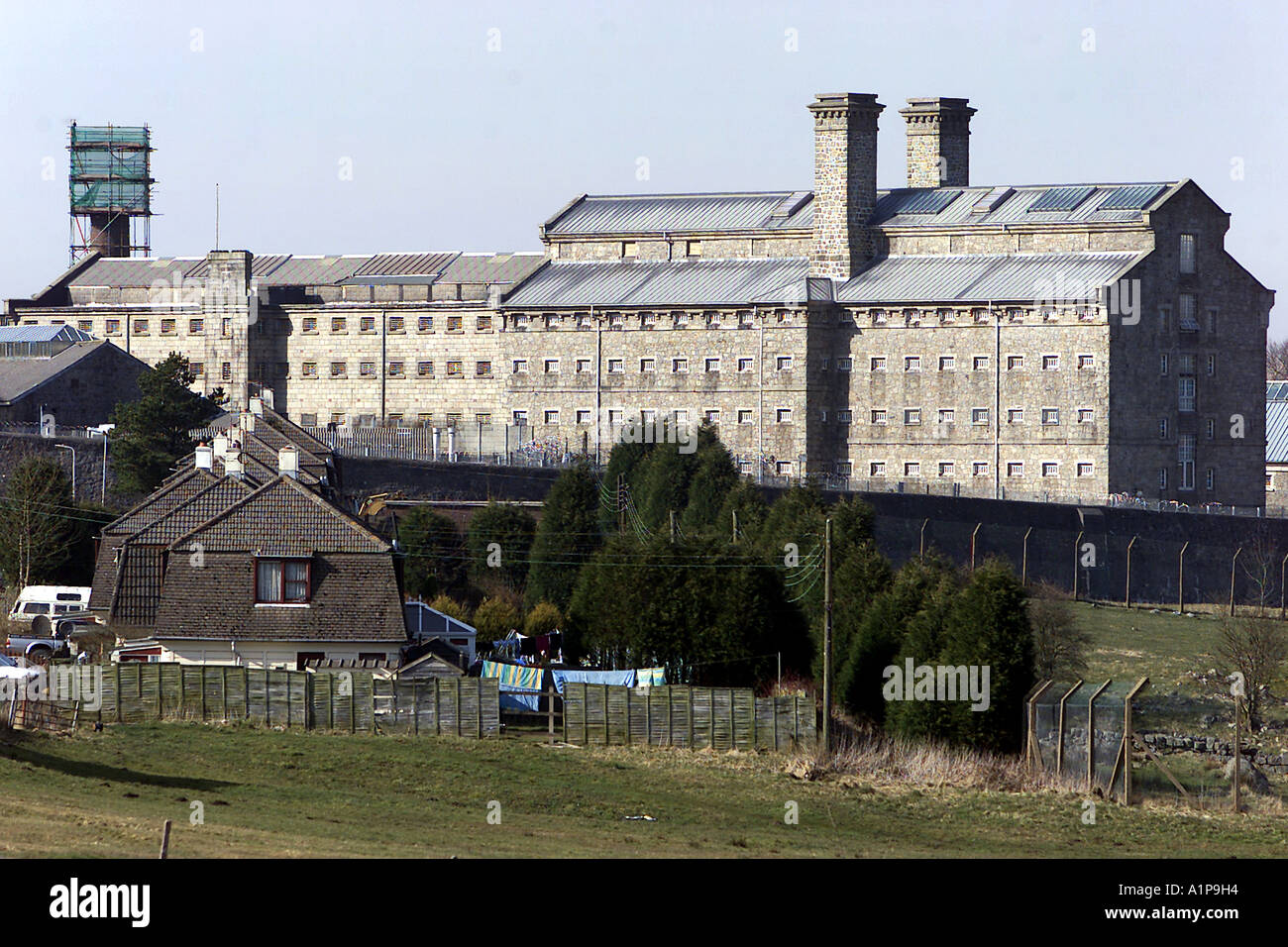Dartmoor Prison Devon UK Stock Photo