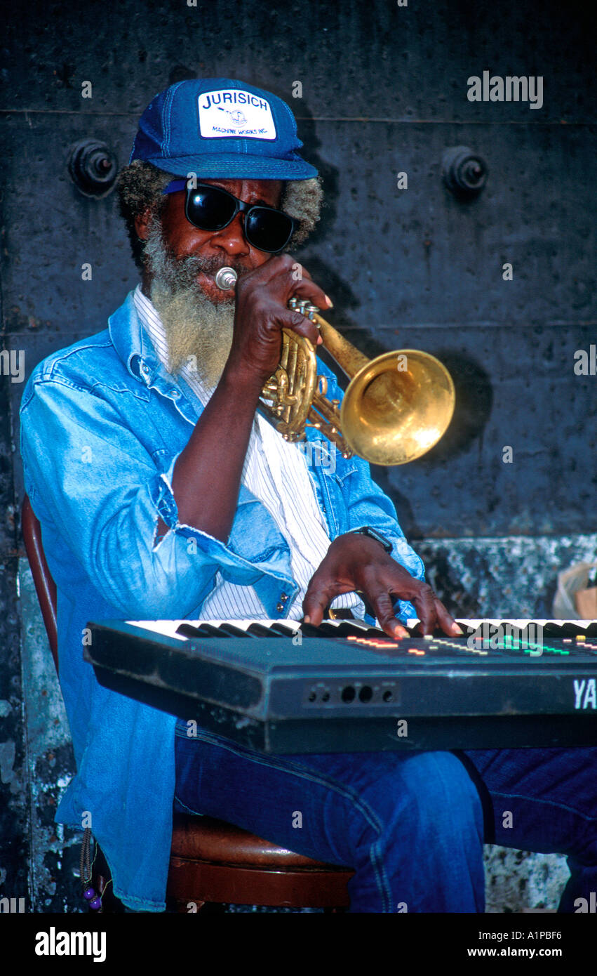 Trumpet player new orleans hires stock photography and images Alamy