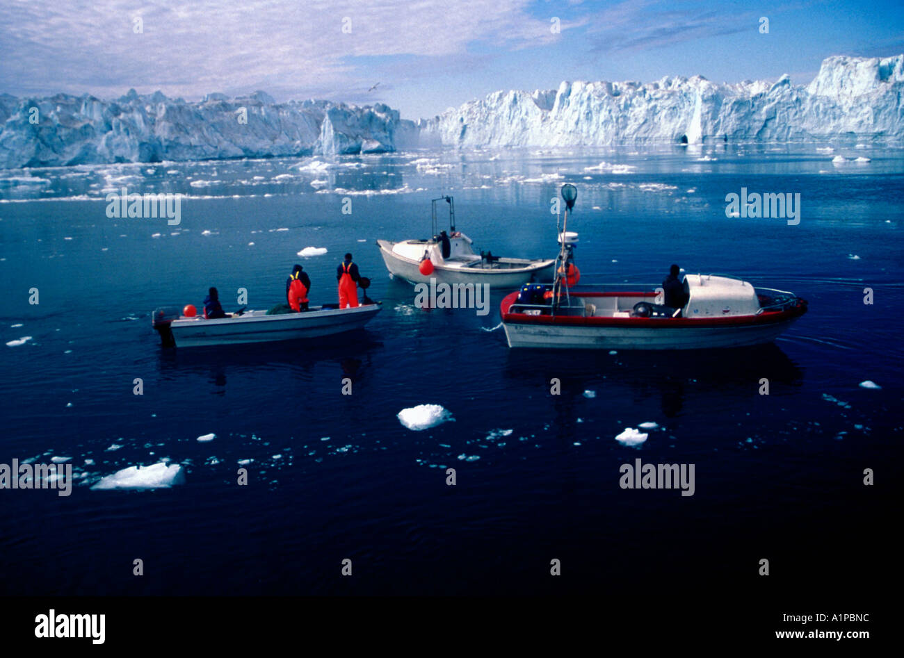 Fishing in Greenland Stock Photo Alamy